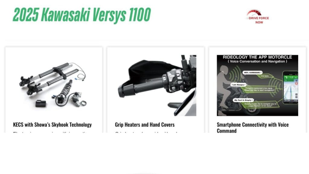 2025 Kawasaki Versys 1100