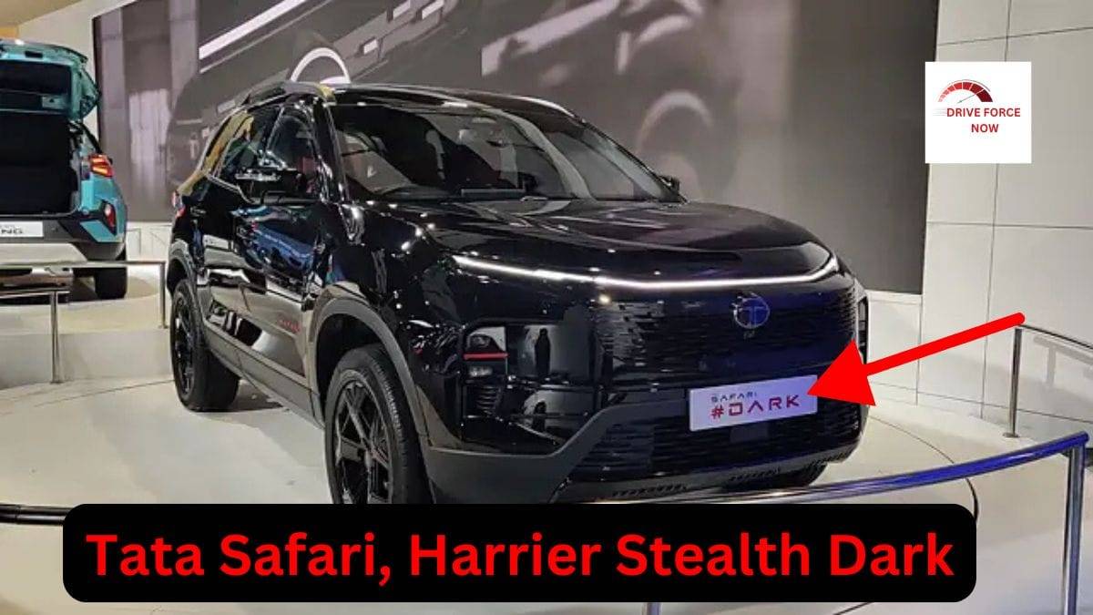 Tata Safari & Harrier Stealth Dark Edition: A Bold New Statement on Indian Roads