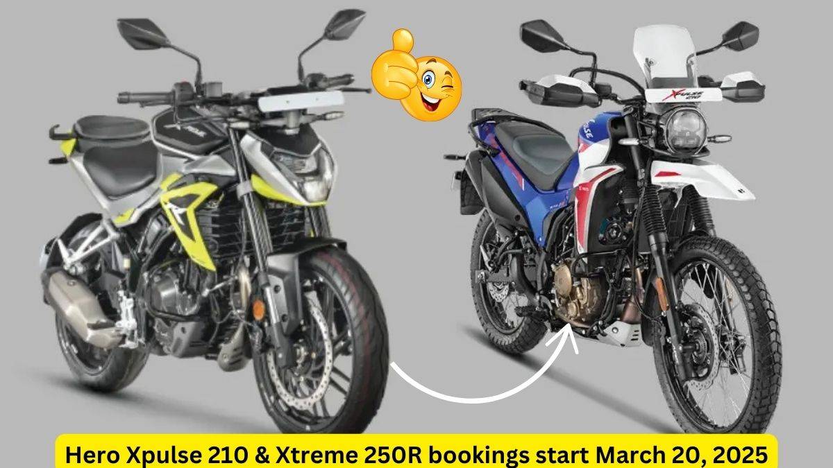 Hero Xpulse 210 & Xtreme 250R bookings start March 20, 2025