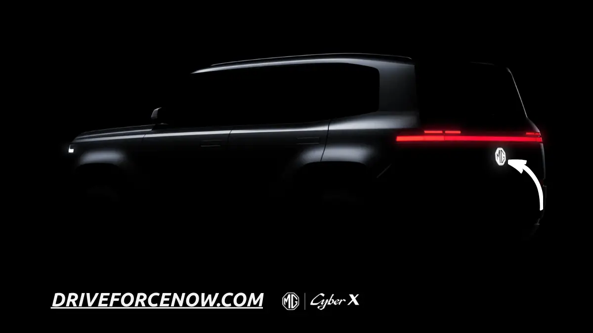 MG Cyber X SUV Teased Ahead of Launch – What You Need to Know About This Futuristic SUV