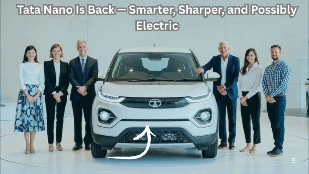 Tata Nano Is Back — Smarter, Sharper, and Possibly Electric
