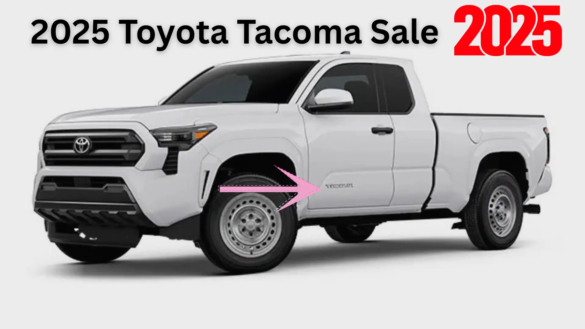 2025 Toyota Tacoma Sale in San Rafael, CA